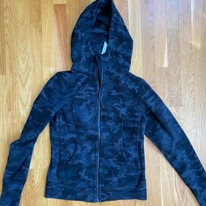Lululemon camo scuba hoodie